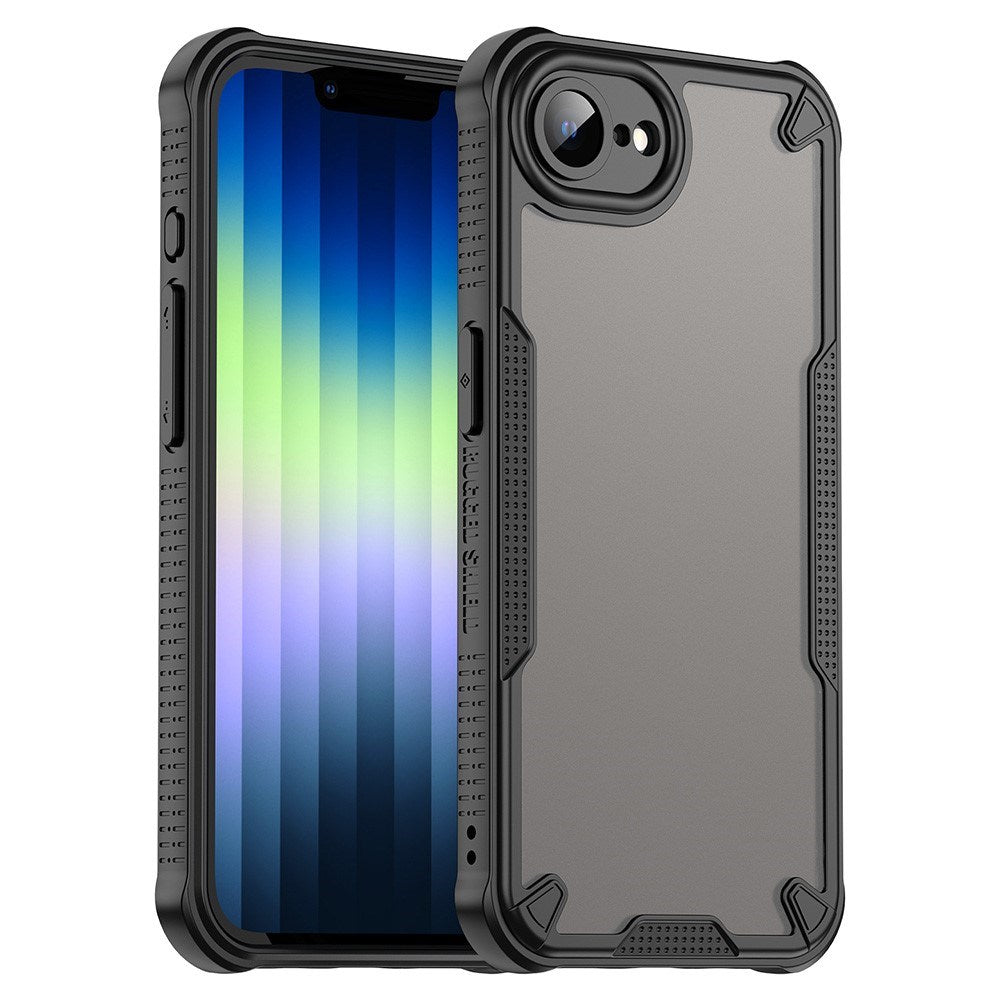 EIDERWOOD iPhone 16e Hybrid Plastic Back Case - Black