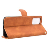 EIDERWOOD Motorola Moto G05 Flip Case with Card Holder & Stand Function - Brown