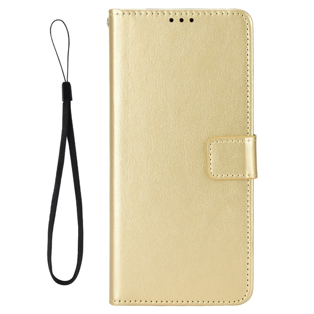 EIDERWOOD OnePlus 13R 5G Leather Texture Flip Case - Gold