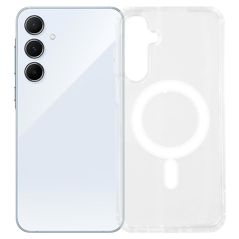 EIDERWOOD Samsung Galaxy A26 (5G) Flexible Plastic Case - MagSafe Compatible - Transparent