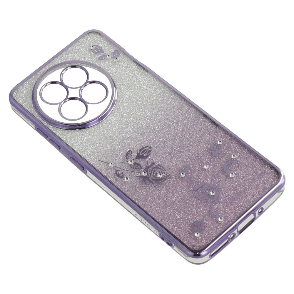 OnePlus 13R Flexible Plastic Case with 2 x Lanyard - Purple