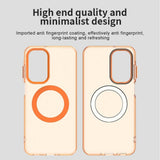 EIDERWOOD Samsung Galaxy A26 5G Case Hybrid Protection with MagSafe - Orange