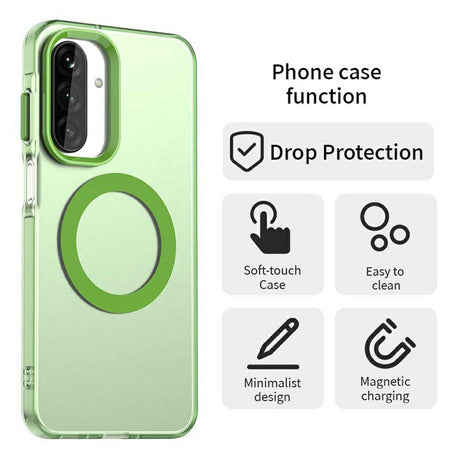 EIDERWOOD Samsung Galaxy A26 5G Case Hybrid Protection with MagSafe - Green