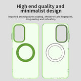 EIDERWOOD Samsung Galaxy A26 5G Case Hybrid Protection with MagSafe - Green