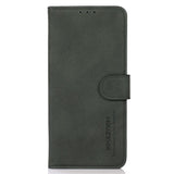 Xiaomi Redmi Note 14 (5G) KHAZNEH Faux Leather Flip Case with Card Holder & Stand Function - Green