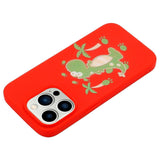 iPhone 14 Pro Flexible Plastic Back Case - Dinosaur