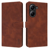 EIDERWOOD Xiaomi Poco X7 Pro Faux Leather Flip Case with Cardholder & Stand Function - Brown