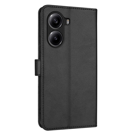 EIDERWOOD Xiaomi Poco X7 Pro Faux Leather Flip Case with Cardholder & Stand Function - Black