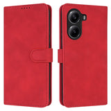 EIDERWOOD Xiaomi Poco X7 Pro Faux Leather Flip Case with Cardholder & Stand Function - Red