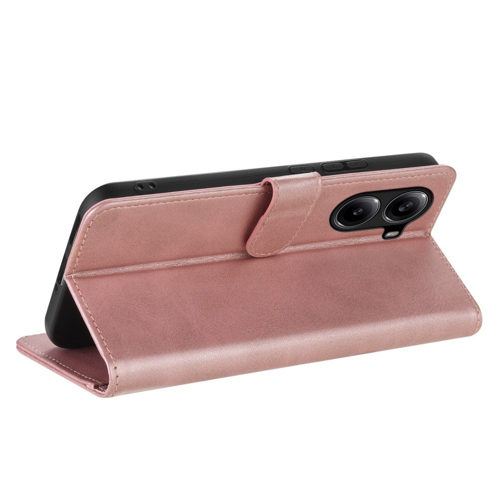 EIDERWOOD Xiaomi Poco X7 Pro Faux Leather Flip Case with Cardholder & Stand Function - Rose Gold