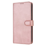 EIDERWOOD Xiaomi Poco X7 Pro Faux Leather Flip Case with Cardholder & Stand Function - Rose Gold