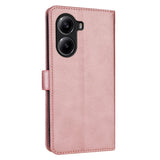 EIDERWOOD Xiaomi Poco X7 Pro Faux Leather Flip Case with Cardholder & Stand Function - Rose Gold