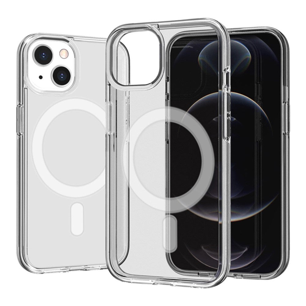 iPhone 14 EIDERWOOD Hybrid Magnetic Case - MagSafe Compatible - Transparent
