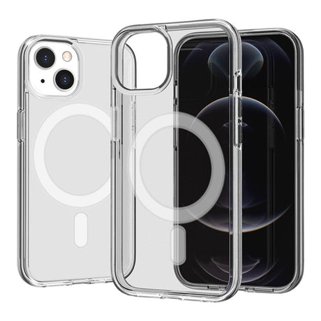 iPhone 14 EIDERWOOD Hybrid Magnetic Case - MagSafe Compatible - Transparent