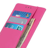 EIDERWOOD Xiaomi Poco X7 Pro Litchi Faux Leather Flip Case with Wallet - Pink