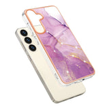 EIDERWOOD Samsung Galaxy S25+ (Plus) / S24+ (Plus) Marble Patterned Plastic Case - Pink
