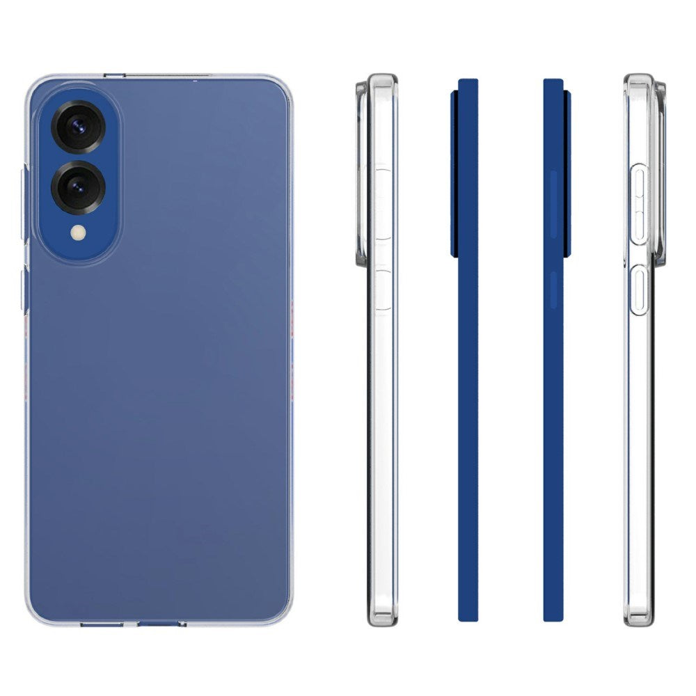 EIDERWOOD Samsung Galaxy S25 Edge Flexible Plastic Case - Transparent