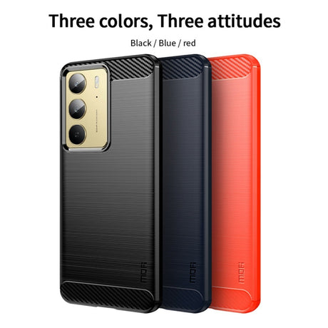 Realme 14X (5G) Brushed Carbon Case - Red