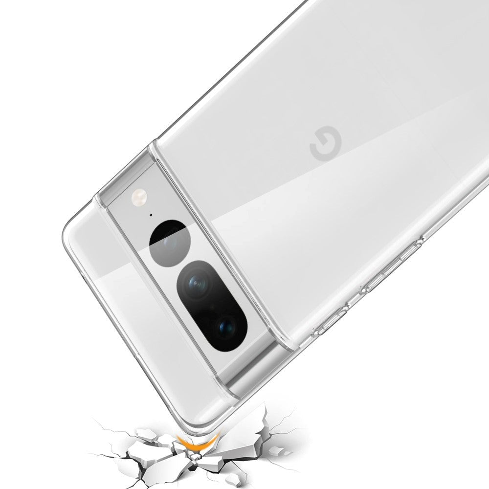 Google Pixel 7 Pro Flexible TPU Plastic Case - Transparent