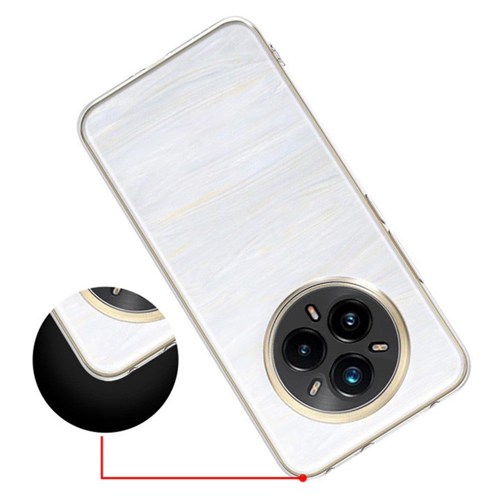 Realme 14 Pro+ (5G) EIDERWOOD Flexible Plastic Back Case – Transparent