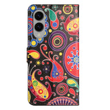 EIDERWOOD Samsung Galaxy S25 Edge Faux Leather Case with Wallet & Stand Function - Multi