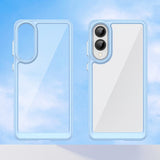 EIDERWOOD Samsung Galaxy S25 Edge Hybrid Plastic Case - Transparent / Blue