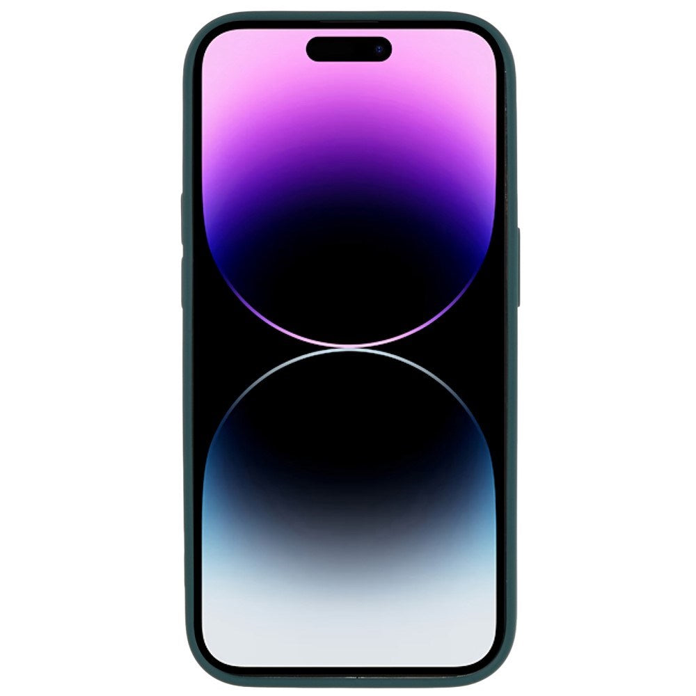 EIDERWOOD iPhone 14 Pro Max Lined Flexible Plastic Case - Dark Green