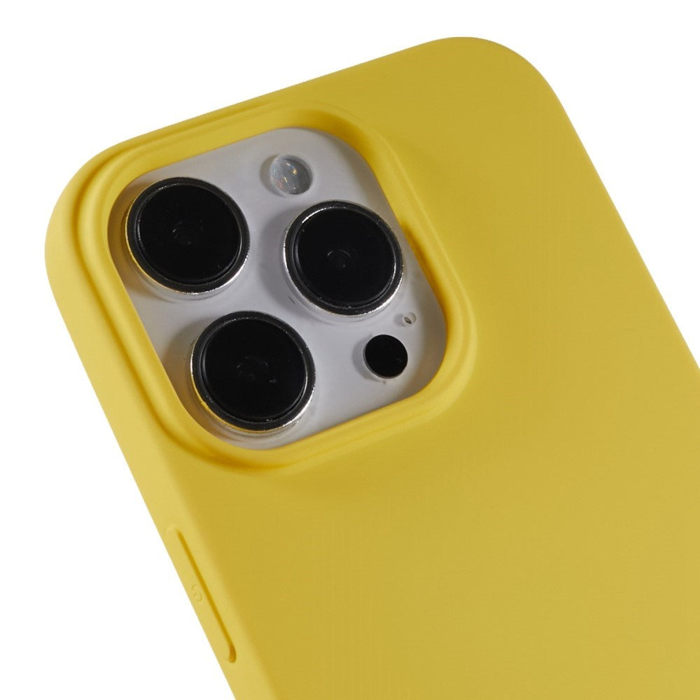 EIDERWOOD iPhone 14 Pro Max Lined Flexible Plastic Case - Yellow