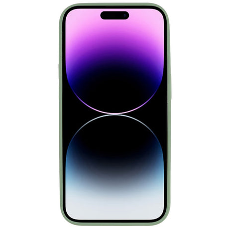 EIDERWOOD iPhone 14 Pro Max Lined Flexible Plastic Case - Light Green