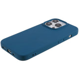 EIDERWOOD iPhone 14 Pro Max Lined Flexible Plastic Case - Dark Blue