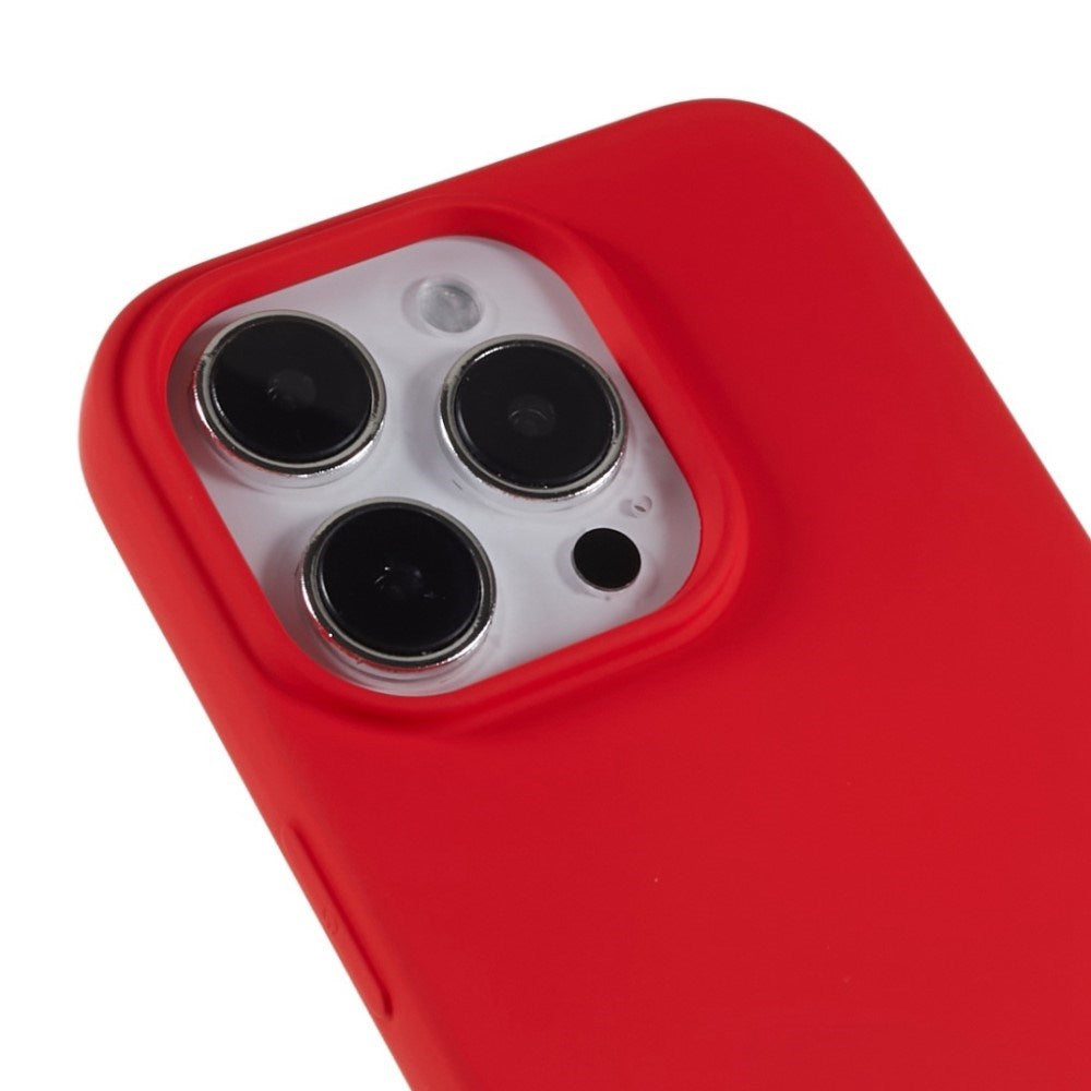 EIDERWOOD iPhone 14 Pro Max Lined Flexible Plastic Case - Red