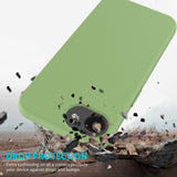 EIDERWOOD iPhone 16e Lined Silicone Case - Green
