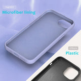 EIDERWOOD iPhone 16e Lined Silicone Case - Lavender