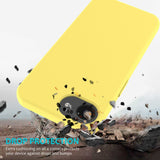 EIDERWOOD iPhone 16e Lined Silicone Case - Yellow