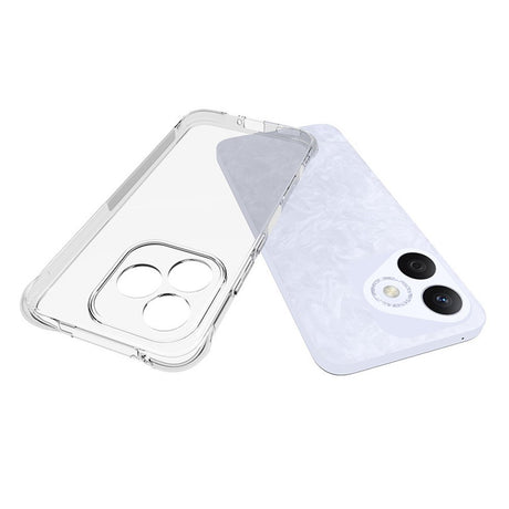 EIDERWOOD Honor 400 Lite Plastic Case with Shock Absorbing Corners - Transparent