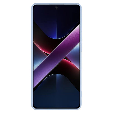 EIDERWOOD Xiaomi Poco X7 Pro Lined Flexible Plastic Case - Light Blue