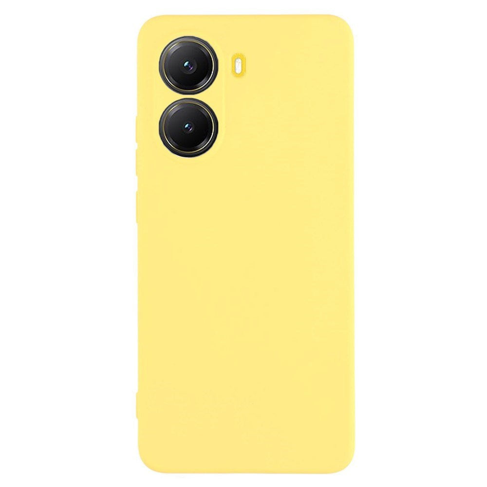 EIDERWOOD Xiaomi Poco X7 Pro Lined Flexible Plastic Case - Yellow
