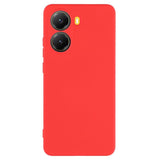 EIDERWOOD Xiaomi Poco X7 Pro Lined Flexible Plastic Case - Red