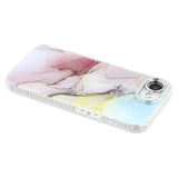 EIDERWOOD iPhone 16e Hybrid Case with Marble Design - Multi