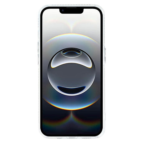 EIDERWOOD iPhone 16e Hybrid Case with Marble Design - White