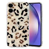 EIDERWOOD Samsung Galaxy S25 Edge Flexible Plastic Case with Motif - Transparent / Leopard