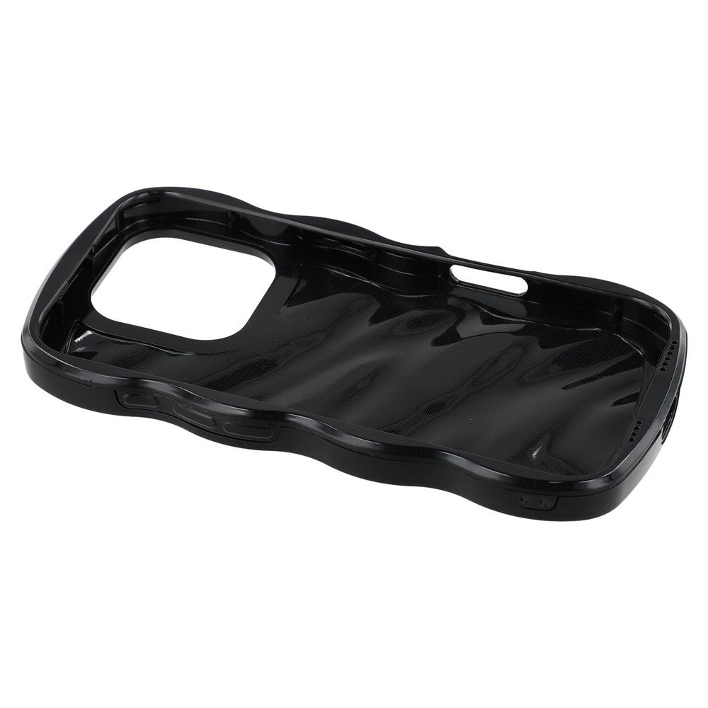 iPhone 16 Pro Max EIDERWOOD Hybrid Plastic Wavy Case – Black