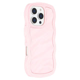 iPhone 16 Pro Max EIDERWOOD Hybrid Plastic Wavy Case – Pink