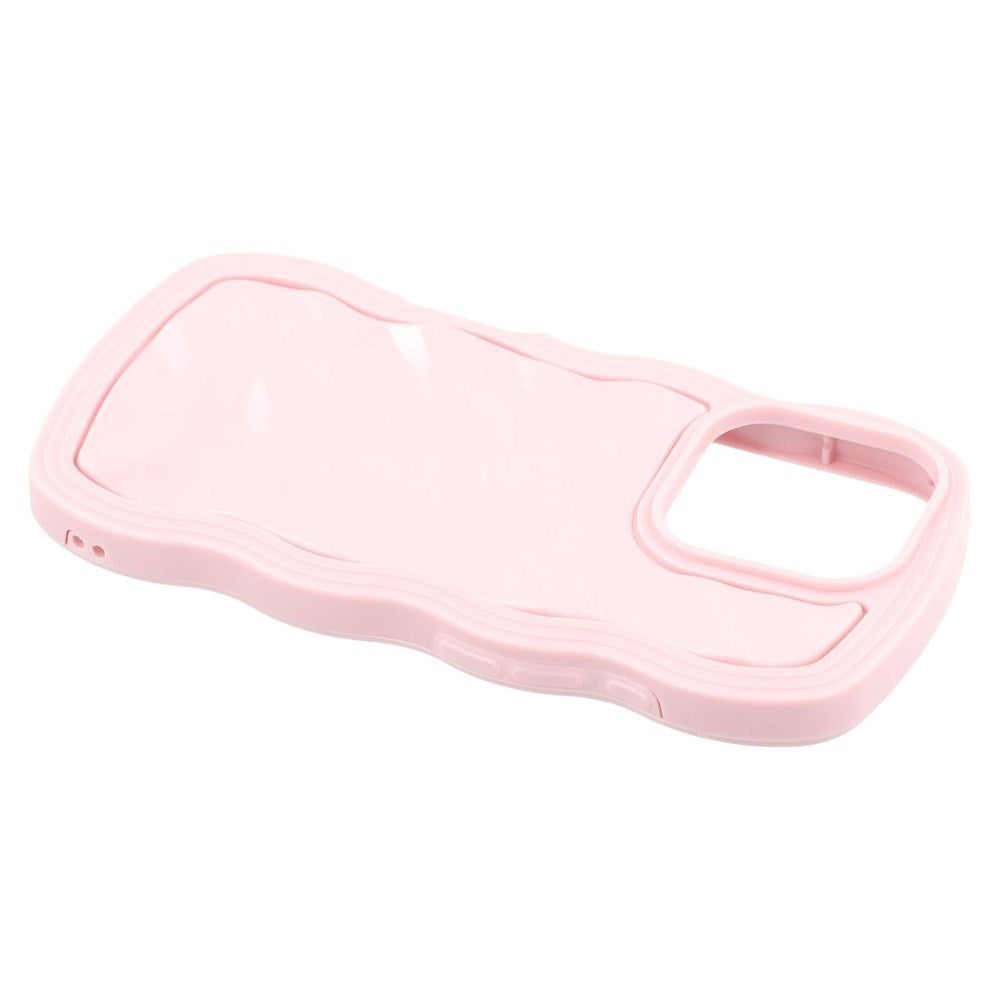 iPhone 16 Pro Max EIDERWOOD Hybrid Plastic Wavy Case – Pink