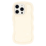 iPhone 16 Pro Max EIDERWOOD Hybrid Plastic Wavy Case – Beige