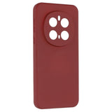 EIDERWOOD Honor Magic7 Pro Lined Flexible Plastic Case - Dark Red