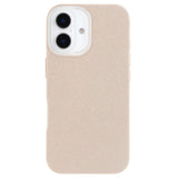 EIDERWOOD IPhone 16 Flexible Plastic Case with Glitter - Beige