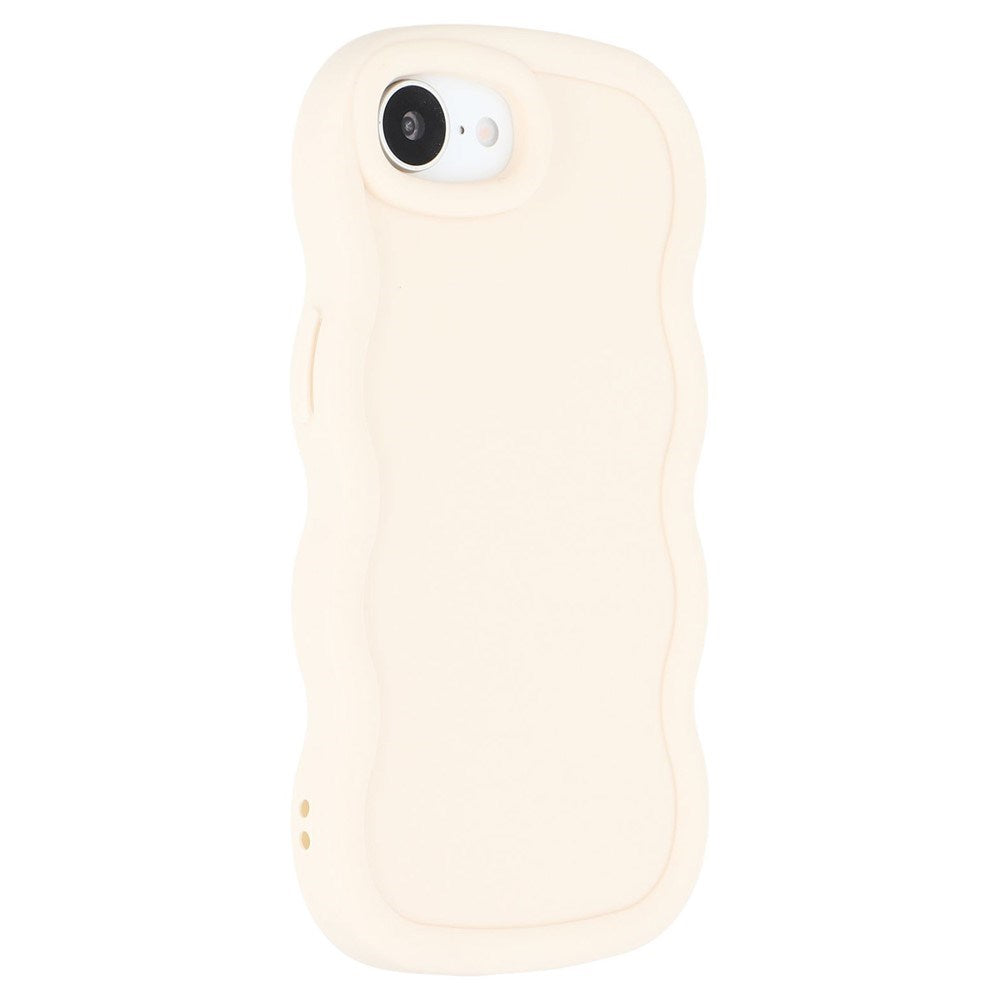 iPhone 16e EIDERWOOD Flexible Plastic Wavy Case - White