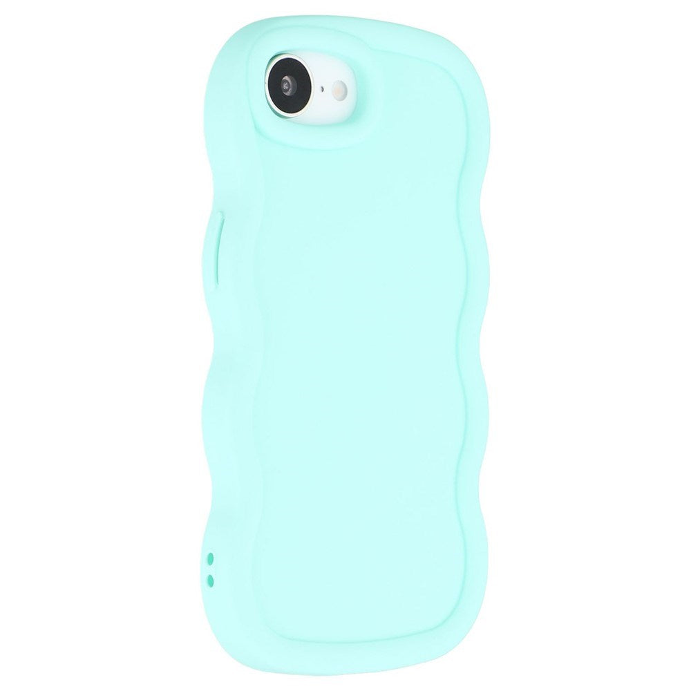 iPhone 16e EIDERWOOD Flexible Plastic Wavy Case - Blue
