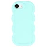 iPhone 16e EIDERWOOD Flexible Plastic Wavy Case - Blue